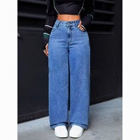 Jeans pour femmes taille asiatique S-5XL, coupe droite, taille haute, style rétro, directement du fabricant, pour l'exportation