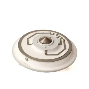 Vakum tinggi keramik Alumina feedby Insulator Keramik kerucut Gas untuk spektrometer massal