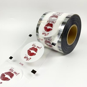 Film d'étanchéité pour gobelets en plastique pp Film d'étanchéité pour gobelets à bulles de thé imprimé personnalisé Film d'étanchéité pour gobelets <span class=keywords><strong>90</strong></span> 95 Diamètre pp Gobelets pour bulles de thé - Product Image 2