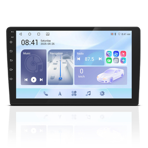 Radio para Auto Android Universal de 9/10 Pulgadas con Cámara, 4+64G, FM Estéreo, GPS, Netflix, Carplay, Android Auto - Product Image 1