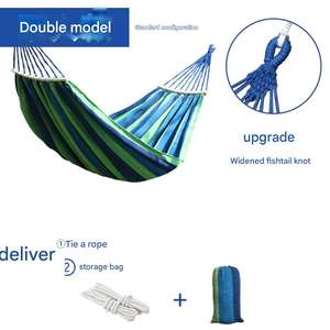 <span class=keywords><strong>Hamaca</strong></span> Portátil <span class=keywords><strong>Plegable</strong></span> <span class=keywords><strong>de</strong></span> <span class=keywords><strong>Lona</strong></span> para Acampar, Silla Columpio para Adultos con Mosquitera <span class=keywords><strong>y</strong></span> Soporte <span class=keywords><strong>de</strong></span> <span class=keywords><strong>Madera</strong></span>, Hecha <span class=keywords><strong>de</strong></span> Algodón <span class=keywords><strong>y</strong></span> <span class=keywords><strong>Madera</strong></span> - Product Image 2