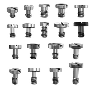 Vis pour caméra Tengdafei 1/4-20 en acier inoxydable à tête ronde, à serrage manuel rapide pour supports de cardan - Product Image 2