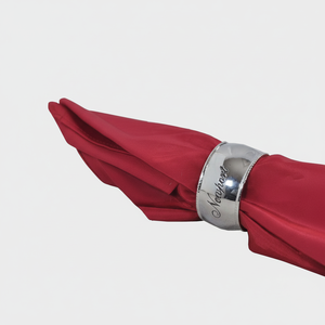 Meilleur support de qualité pour les fêtes porte-serviette rond en aluminium personnalisé pour les hôtels de décoration de table de fête et de mariage - Product Image 1