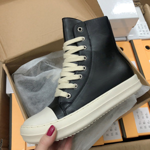 Chaussures décontractées unisexes US12 pour femme, baskets montantes en toile à plateforme et lacets, pour l'extérieur, collection 2025 - Product Image 6