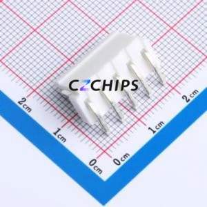 XD-VH-5A5W Wire-to-Board Pin Header Bent Lead Through Hole,P=3.96mm Connector 1x5P 3.96mm Right Angle Insert VH - Product Image 2