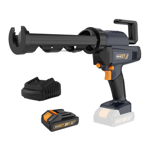 MAXXT Pistolets <span class=keywords><strong>à</strong></span> calfeutrer adhésifs portables <span class=keywords><strong>à</strong></span> <span class=keywords><strong>batterie</strong></span> automatique 20V, <span class=keywords><strong>pistolet</strong></span> <span class=keywords><strong>à</strong></span> calfeutrer sans fil en <span class=keywords><strong>silicone</strong></span> - Product Image 1