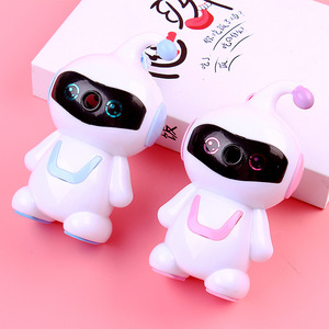 Sacapuntas Automático Forward Robot Azul y Rosa con Alimentación Automática de Lápiz, Regalo de Papelería para Estudiantes - Product Image 2