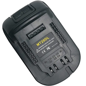 <span class=keywords><strong>Adaptateur</strong></span> de batterie MT20DL converti pour batterie Li-ion Makita <span class=keywords><strong>18V</strong></span> en outils lithium-ion <span class=keywords><strong>DeWalt</strong></span> <span class=keywords><strong>18V</strong></span>/<span class=keywords><strong>20V</strong></span> - Product Image 1