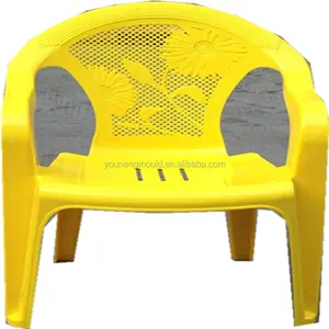 Taizhou High Quality Nice Design Cheap Household Office Plastic Armless Chair Injection Mould With Back Chair Mold Factory