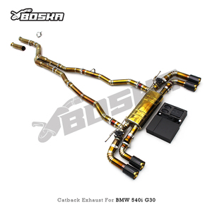 Boska valvetronic ท่อไอเสีย530/540/540i G30/G38 2.0T/3.0T B48 2017-2024ไทเทเนียมท่อไอเสีย MP เคล็ดลับ - Product Image 3