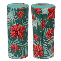 Vente en gros d'accessoires de golf design divers couvre-chef de golf Sherpa en cuir PU couvre-chef de tonneau de conducteur de fleurs