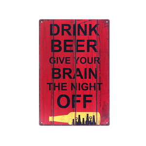 30x20cm Décor À La Maison de BIÈRE Vintage En Métal Signes Bar Café <span class=keywords><strong>Pub</strong></span> signes d'étain vintage - Product Image 4