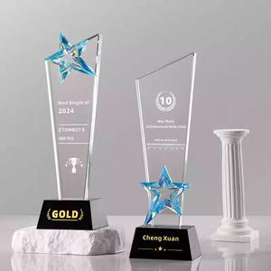 Trofeo <span class=keywords><strong>de</strong></span> cristal personalizado | <span class=keywords><strong>Premios</strong></span> conmemorativos <span class=keywords><strong>de</strong></span> regalo empresarial Premium - Product Image 2