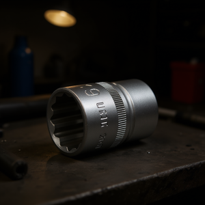 <b>Socket</b> 235 1/2 N Chrome Vanadium Steel 6 Point Standard Size For Automotive Repair - Product Image 3