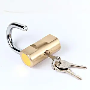 40毫米 50毫米散装黄铜最佳 utype 锤子类型垫锁防切割锤形重型黄铜挂锁