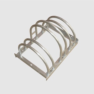 Support de vélo 2-en-1 en acier inoxydable, double fonction : présentoir et support de stationnement pour VTT, <span class=keywords><strong>antivol</strong></span>, gain de place, organisateur - Product Image 4
