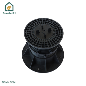 ฐานรองพื้นปรับระดับได้ Sunsbuild รุ่นโมเดิร์น ผลิตจากพลาสติก สำหรับติดตั้งพื้นยก ดีไซน์อุตสาหกรรม ทนทาน ผิวด้าน - Product Image 1