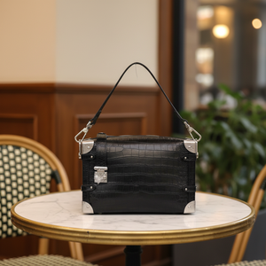 Luxurious Small Women 100% Crocodile Leather Belly Skin Leather Woman Handbags Crossbody Shoulder Bags for Ladies - Product Image 1