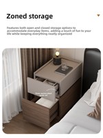 Table de chevet minimaliste italienne ultra-étroite pour petit espace, table d'appoint moderne de luxe, rangement pour chambre à coucher