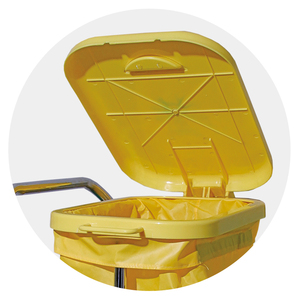 MN-LT003 병원 의료 트롤리 더러운 옷 병원 린넨 트롤리 카트 - Product Image 3