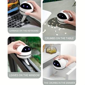 Mini aspirateur de bureau portable rechargeable par USB, <span class=keywords><strong>robot</strong></span> aspirateur de table, balayeuse, machine de nettoyage de la poussière pour ordinateur de bureau, clavier - Product Image 6