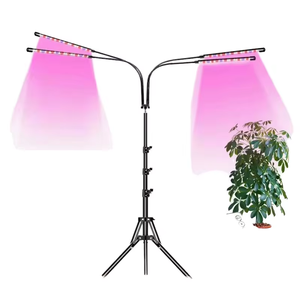 Lampe de culture LED à spectre complet sur trépied USB <span class=keywords><strong>pour</strong></span> hydroponie, ampoule <span class=keywords><strong>pour</strong></span> plantes <span class=keywords><strong>d</strong></span>'<span class=keywords><strong>intérieur</strong></span>, serre, légumes et fleurs (Phytolampe) - Product Image 1