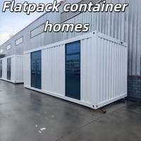 Maisons conteneurs préfabriquées sur mesure, faciles à assembler, maisons conteneurs préfabriquées modernes en kit