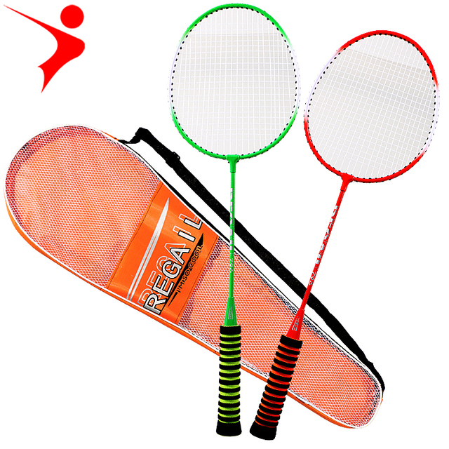 2021 New Design Iron Badminton Racket Set Factory Wholesale Professional Badminton Racket