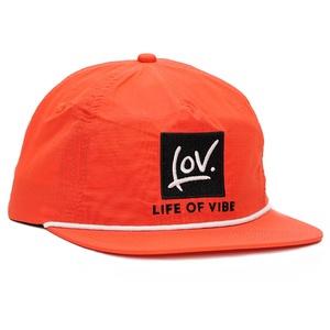 Gorra de Béisbol de 5 Paneles Personalizada de Nailon con Logotipo Bordado, Gorra Desestructurada con Cierre a Presión - Product Image 2