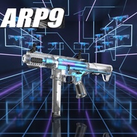KK ARP9 5.0 Senapan Elektrik Kecepatan Tinggi Kontinu untuk Permainan Menembak Anak Laki-laki, Bahan Nylon Berkualitas Tinggi 100-150fps, untuk Permainan Luar Ruangan Anak Laki-laki