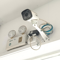 Arnés de Cableado Aislado de PVC Blanco Personalizado al por Mayor del Fabricante con Accesorio RJ45 para Cámara IP CCTV