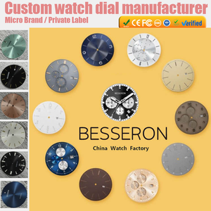 Esfera de Reloj OEM Personalizada Besseron de 28.5mm NH35, Esfera de Repuesto de Latón con Números Romanos Totalmente Luminosos para Uso Comercial - Product Image 2