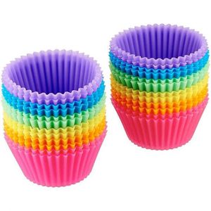 Silicone Cake Mold Round Shaped Muffin Cupcake Baking Molds Kitchen Bakeware Maker DIY Cake Decorating Tools - Product Image 4