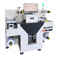 VOREY Nouveau Lancement A6 PC Intégré 11 m/m Smart Haute Efficacité Numérique Label Die Cutter Die Machine De Découpe