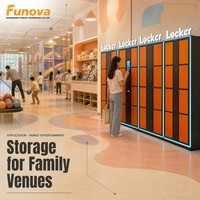 Système de casier intelligent RFID avec accès par carte, empreinte digitale et code PIN, armoire de rangement métallique pour salle de sport, arcade, hôtel, lieu public