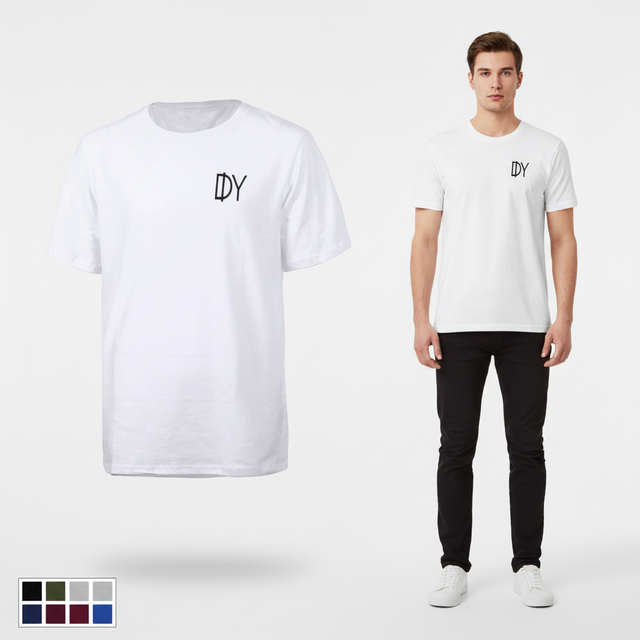 Bulk Wholesale Custom Men Oversized T-shirt White Crew Neck Short Sleeve T Shirt with Printing LOGO Graphic Print Casual TSHIRT