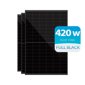 Solar Full <b>Black</b> 440w 430w 420w <b>All</b> <b>Black</b> Mono PERC Solar Panels - Product Image 4