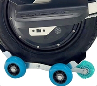 Dégonflage d'un pneu de véhicule électrique, remorque de secours, batterie de moto, tricycle, pneu d'urgence dégonflé