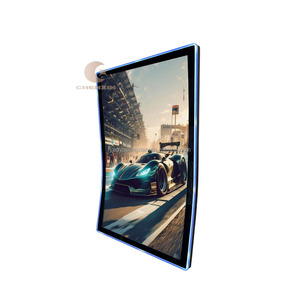 43 inch J hình dạng kết hợp 3m Elo RS232 USB cảm ứng chơi game màn hình thủy tinh Arylic LED chiếu sáng pcap cảm ứng <span class=keywords><strong>LCD</strong></span> hiển thị - Product Image 4