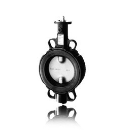 Vanne papillon Siemens VKF42.300 DN300 à commande électronique pour eau, à deux voies, montage vertical sur panneau - Product Image 1