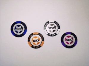 VastGifts de haute qualité personnalisent en gros des jetons de poker en argile ABS en céramique de logo pour le jeu de promotion - Product Image 4