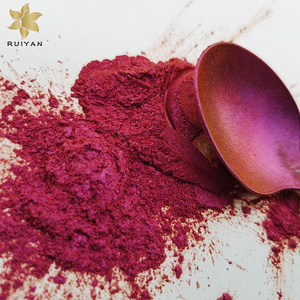 Rossetto ossido rosso mica vernice in polvere hyrox eco resina pigmento fotoluminescente adrenocrome <span class=keywords><strong>glitterato</strong></span> vetro di qualità cosmetica - Product Image 1