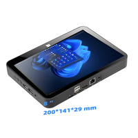 Mini Computadora de Escritorio PIPO X2 de 8 Pulgadas con Sistema Operativo Windows y Android, Todo en Uno, Panel Táctil Capacitivo, Pantalla Táctil Industrial