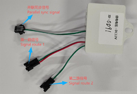 Controlador LED RGB Pixel Bluetooth para Aplicaciones Móviles (No Requiere Programación con Software) para Letreros LED RGB IC Direccionables