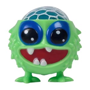 Juguetes Antiestrés de TPR con Diseño de Monstruo Pequeño con Ojos Grandes, Divertidos, Lindos e Interesantes para Niños, Novedad - Product Image 4