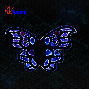 Ailes de papillon LED lumineuses pour femmes, <span class=keywords><strong>costume</strong></span> de fée, spectacle de danse sur scène, festival, rave party, cosplay, carnaval - Product Image 6