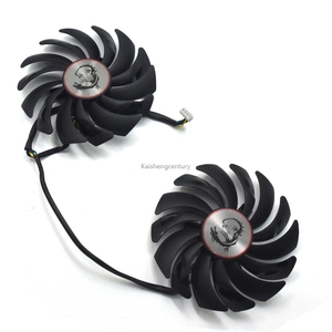 พัดลมระบายความร้อนขนาด 95 มม. รุ่น PLD10010B12HH แบบ 4 พิน สำหรับการ์ดจอ MSI R9 380 <span class=keywords><strong>Armor</strong></span> 2X GTX1080Ti 1080 1070 1060 <span class=keywords><strong>RX</strong></span> 470 480 <span class=keywords><strong>570</strong></span> 580 GAMING - Product Image 1