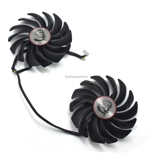 95mm PLD10010B12HH 4PIN Cooler Fans For MSI R9 380 Armor 2X GTX1080Ti 1080 1070 1060 RX 470 480 570 580 GAMING Graphics Card