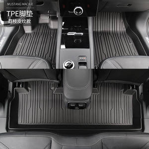 Tapis de sol de voiture antidérapant, intérieur de voiture, imperméable, avec Logo personnalisé, tapis TPE, pour Ford Mustang mache-e - Product Image 6