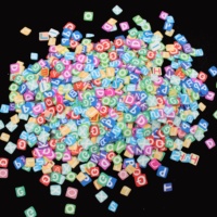 1KG Hot Selling 5mm Polymeerklei Fruitplakjes Gemengde Sprinkles Zachte Klei Slime Figuur Decoratie DIY Vulling Accessoires